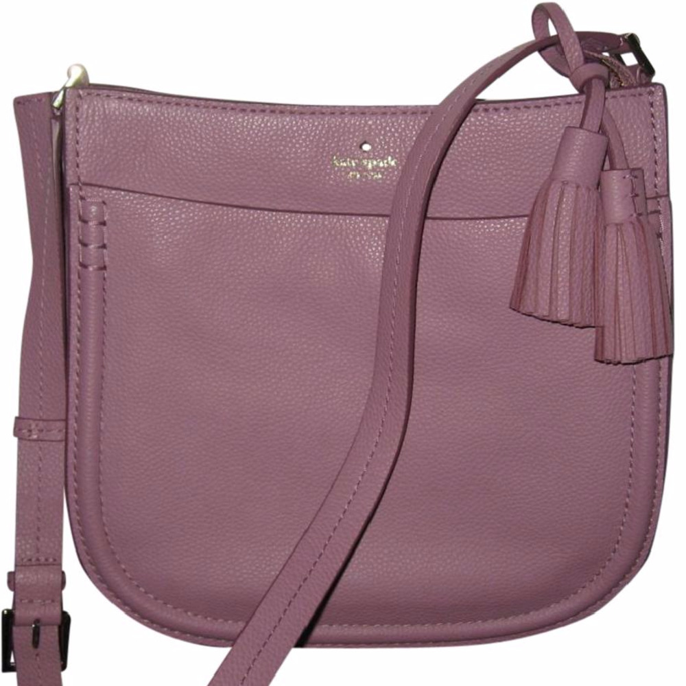 Kate Spade Orchard Street Hensley Saddle Bag Mauve